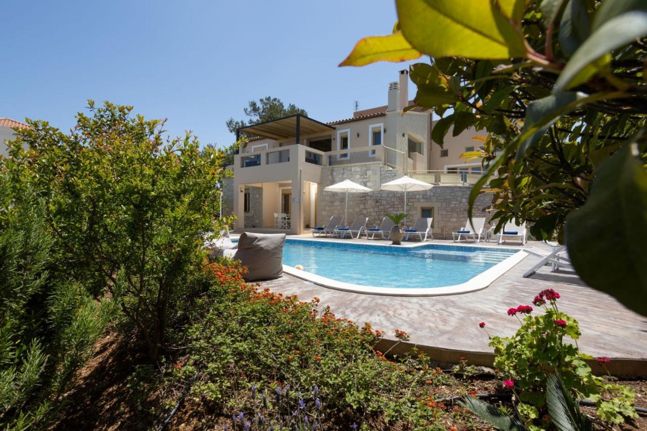 Palladio Luxury Villa With Amazing View Roussospítion エクステリア 写真
