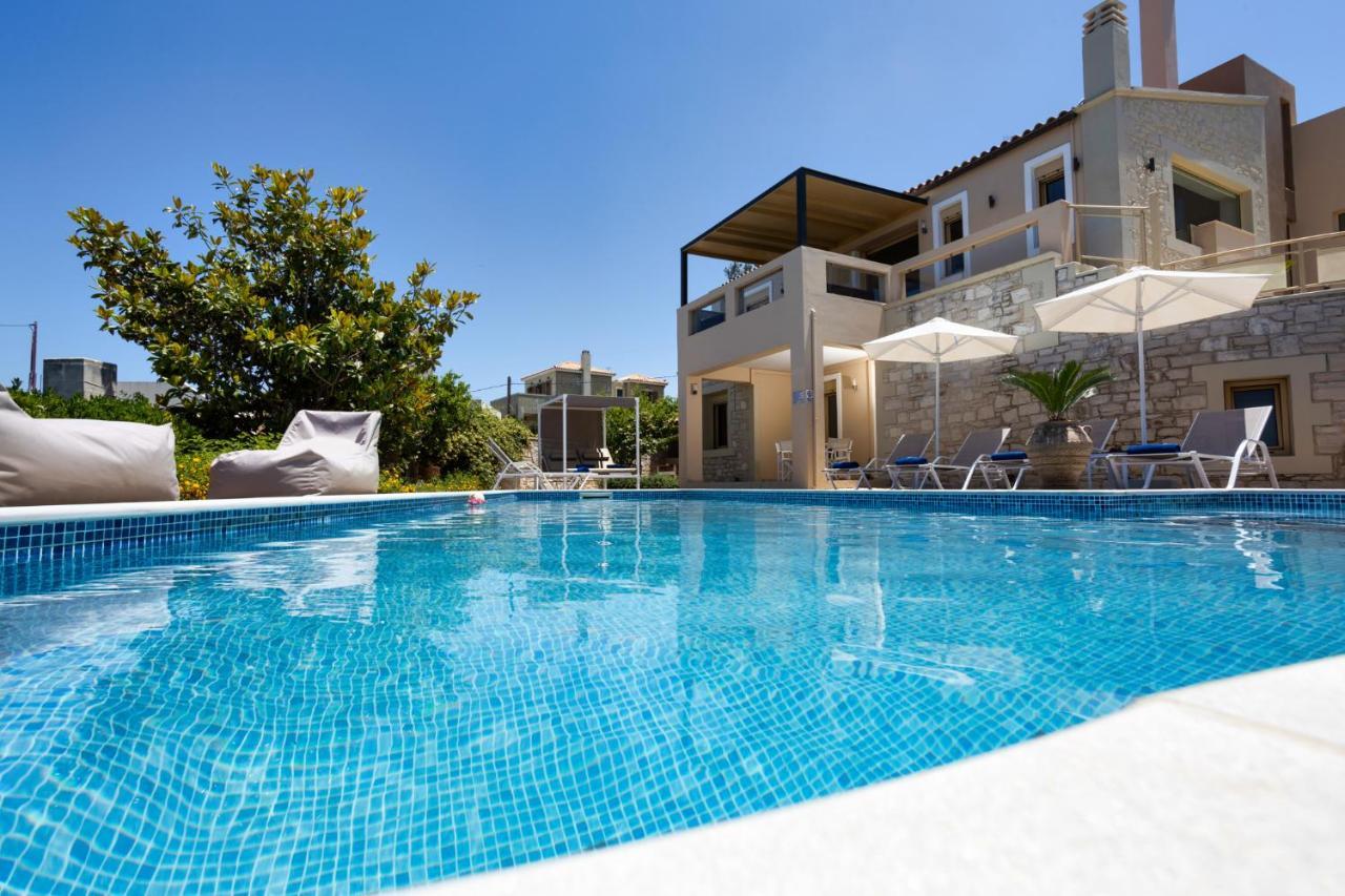 Palladio Luxury Villa With Amazing View Roussospítion エクステリア 写真