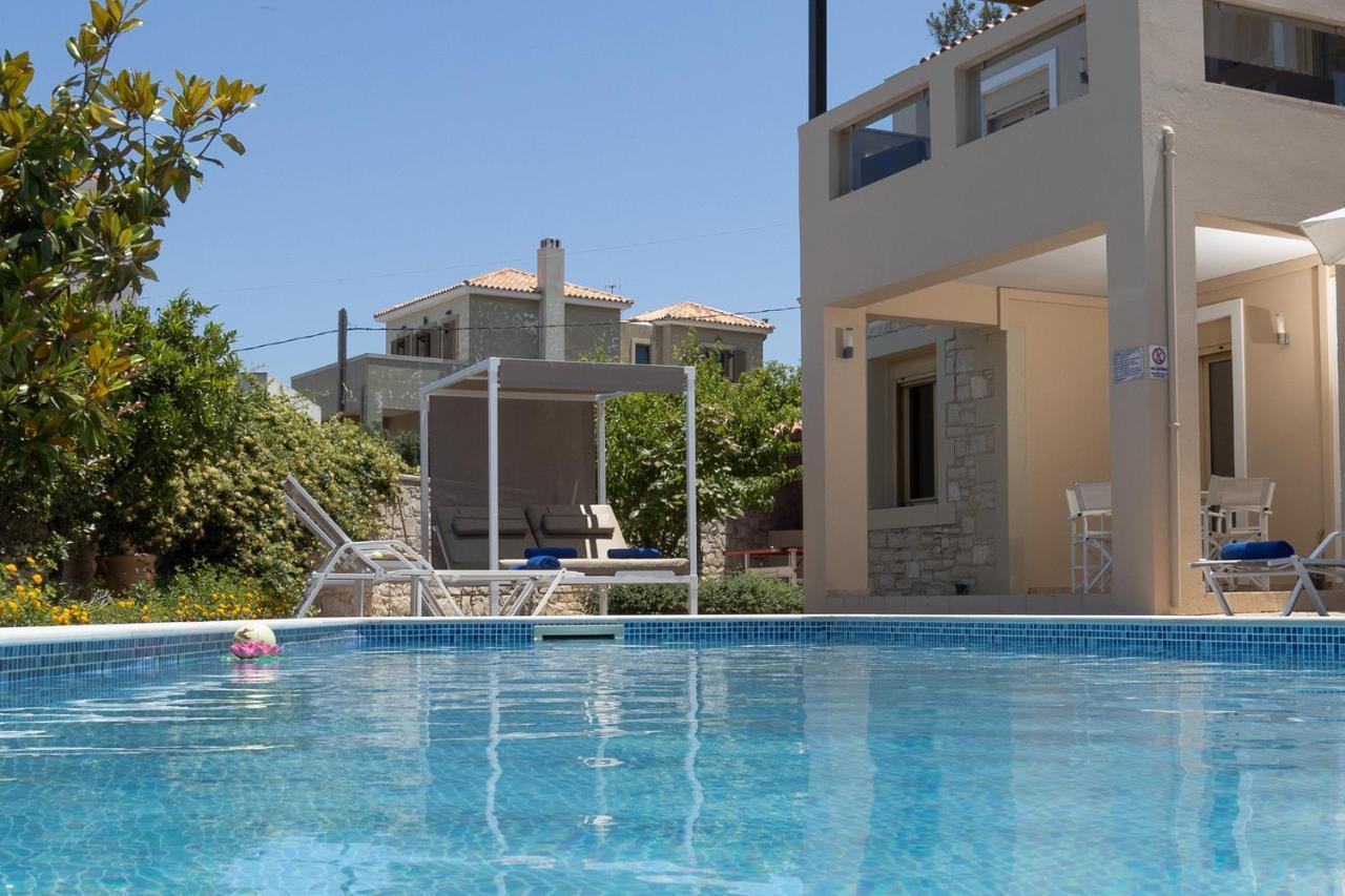 Palladio Luxury Villa With Amazing View Roussospítion エクステリア 写真