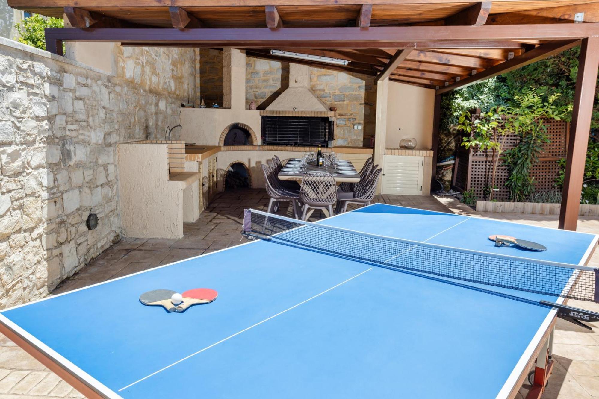 Palladio Luxury Villa With Amazing View Roussospítion エクステリア 写真