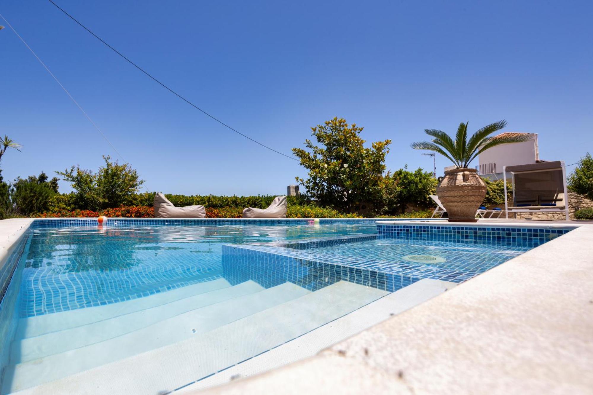Palladio Luxury Villa With Amazing View Roussospítion エクステリア 写真